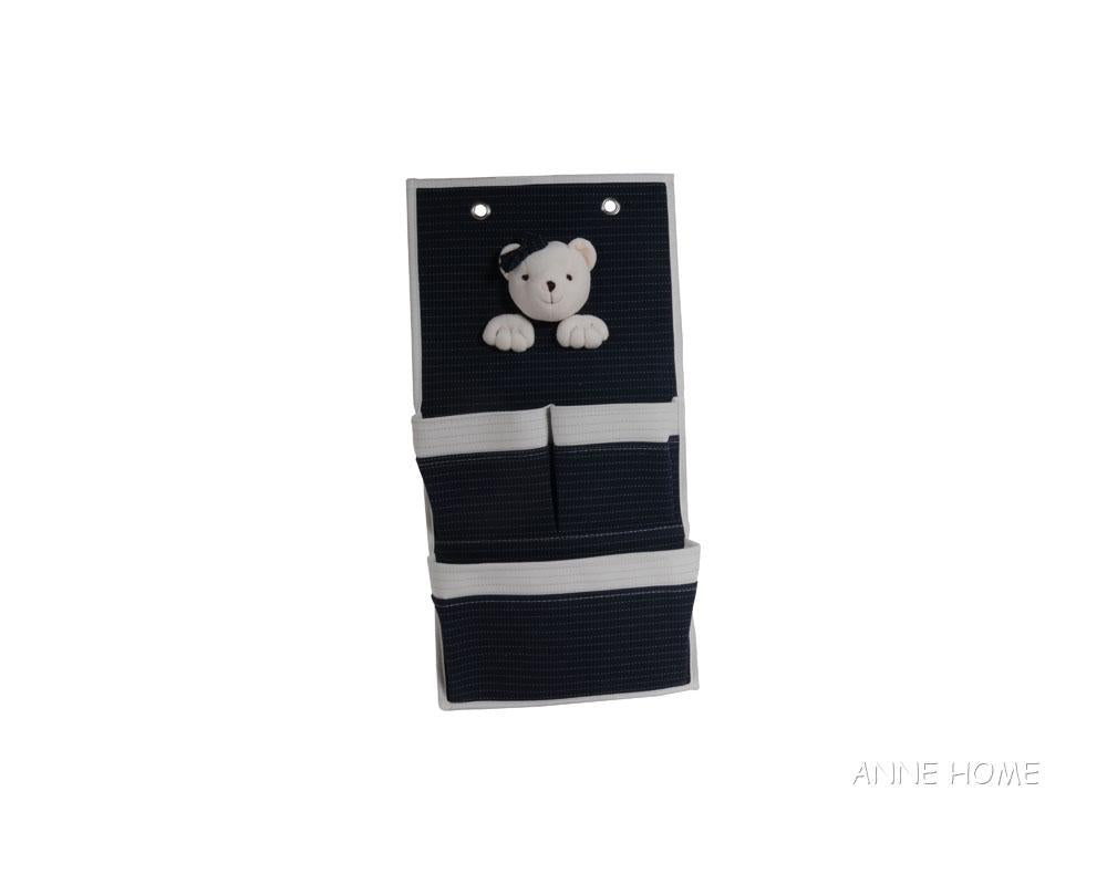 Anne Home - Bear 3-Pocket Wall Hanger