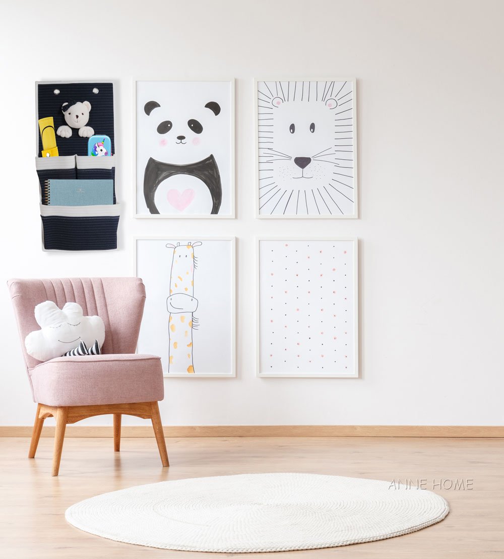 Anne Home - Bear 3-Pocket Wall Hanger