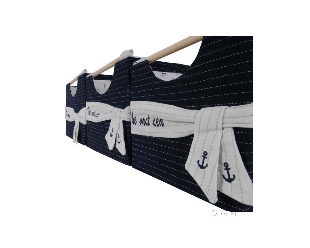 Anne Home - Set of 3 Foldable Fabric Basket