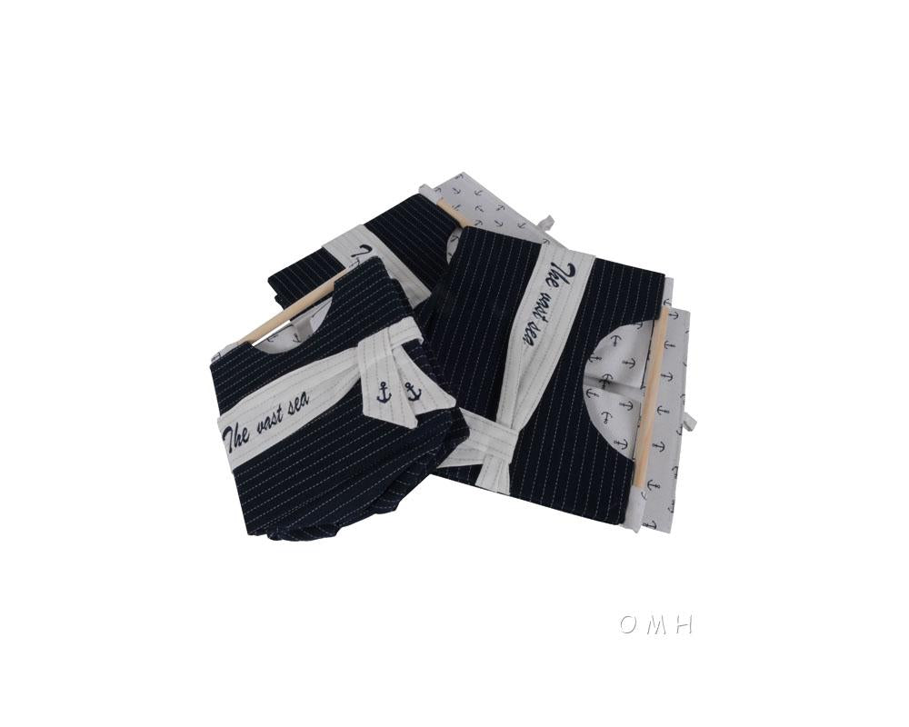 Anne Home - Set of 3 Foldable Fabric Basket