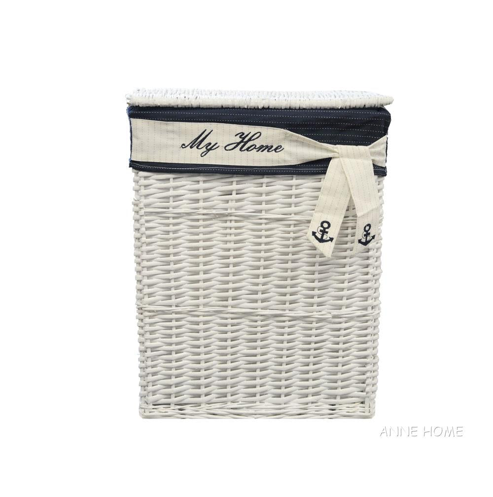 Anne Home - Set of 5 Rectangular Willow Baskets