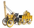 1829 Yellow Stephenson Rocket Steam Locomotive