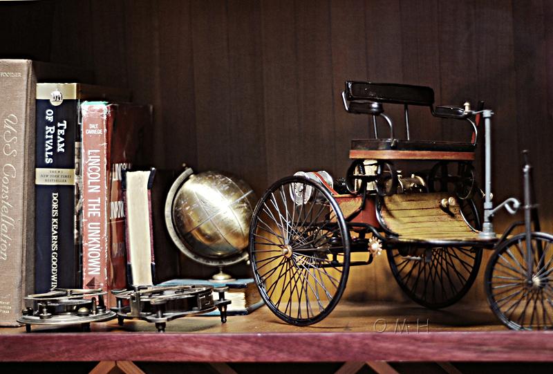 1886 Yellow & Black Benz Car