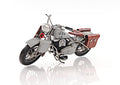 1942 Indian Model 741 Grey Motorcycle 1:7