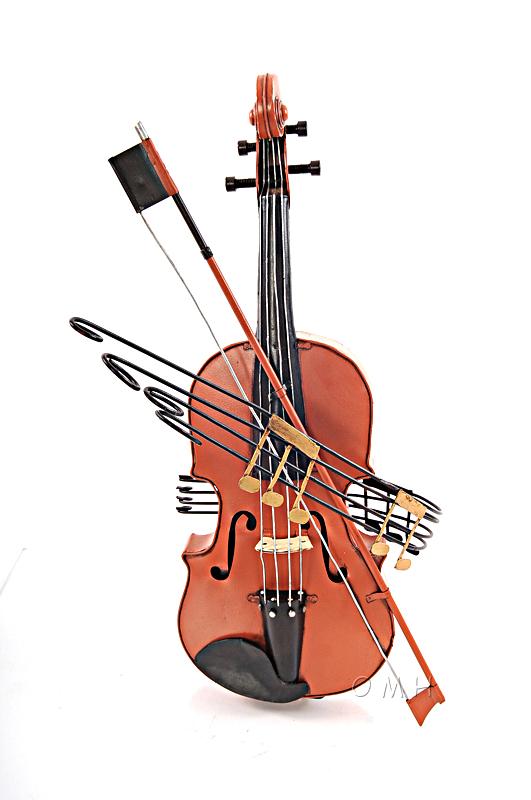 Orange Vintage Violin
