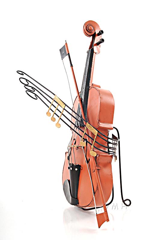 Orange Vintage Violin
