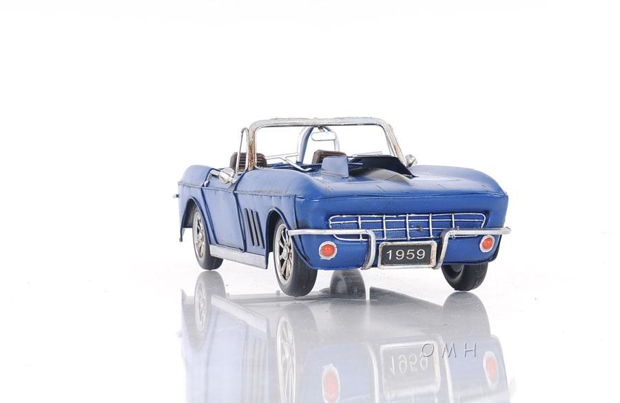 Blue Chevrolet Corvette