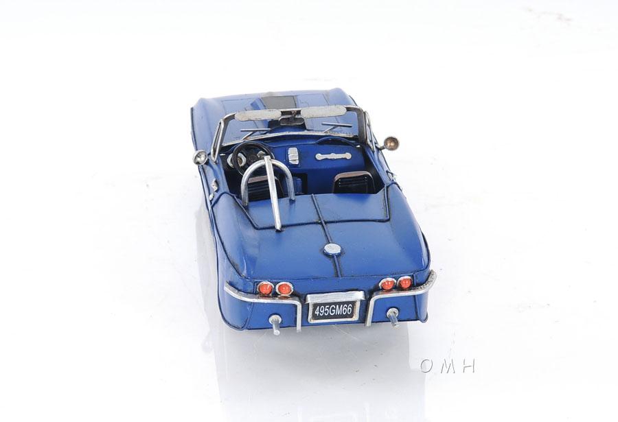 Blue Chevrolet Corvette