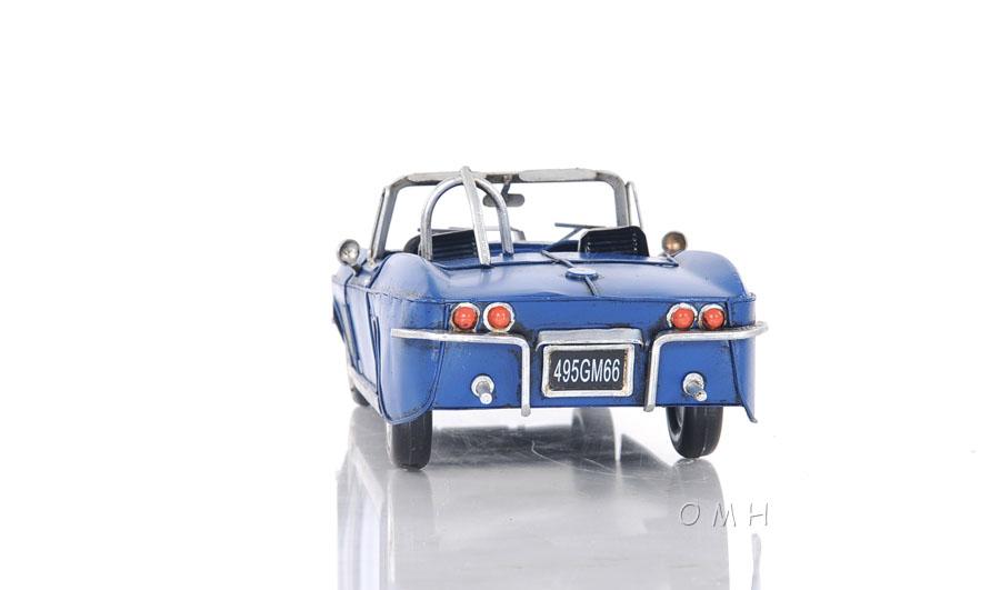 Blue Chevrolet Corvette