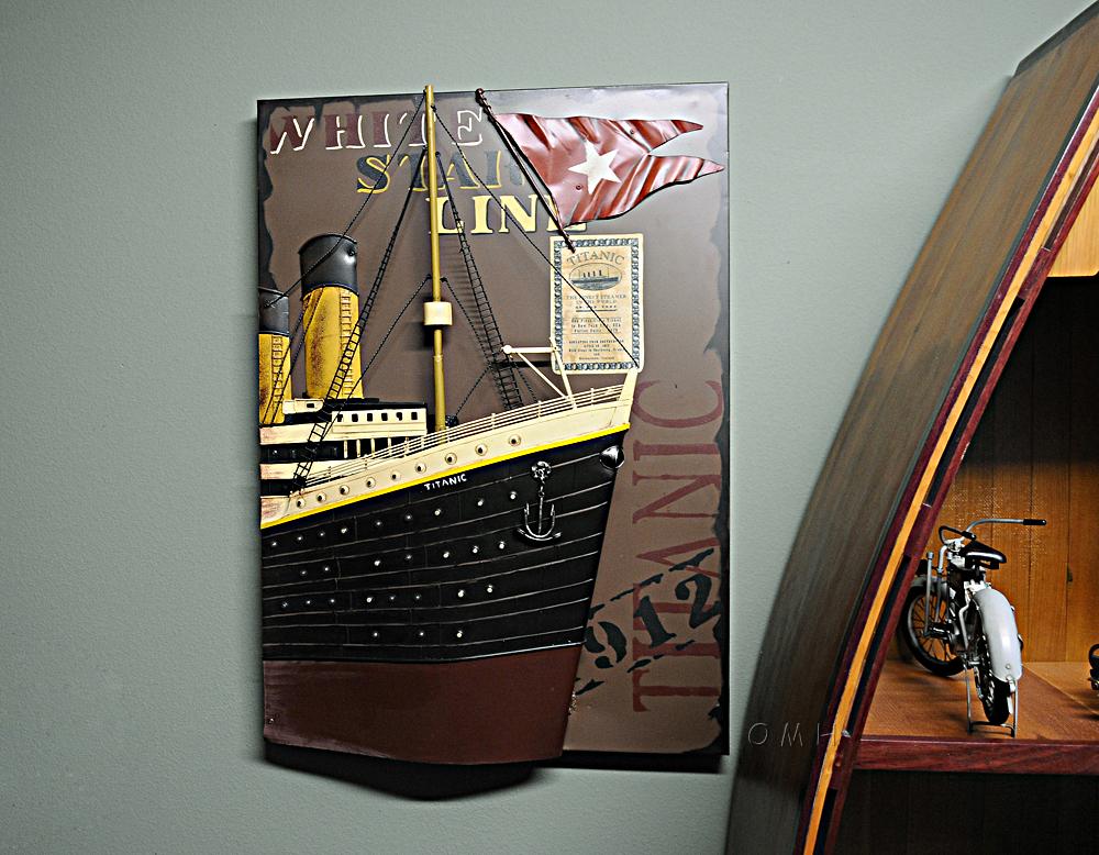Titanic Front Bow 3D Painting