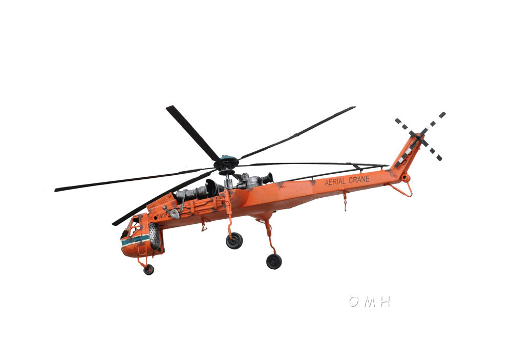 Aerial Crane Lifting Helicopter