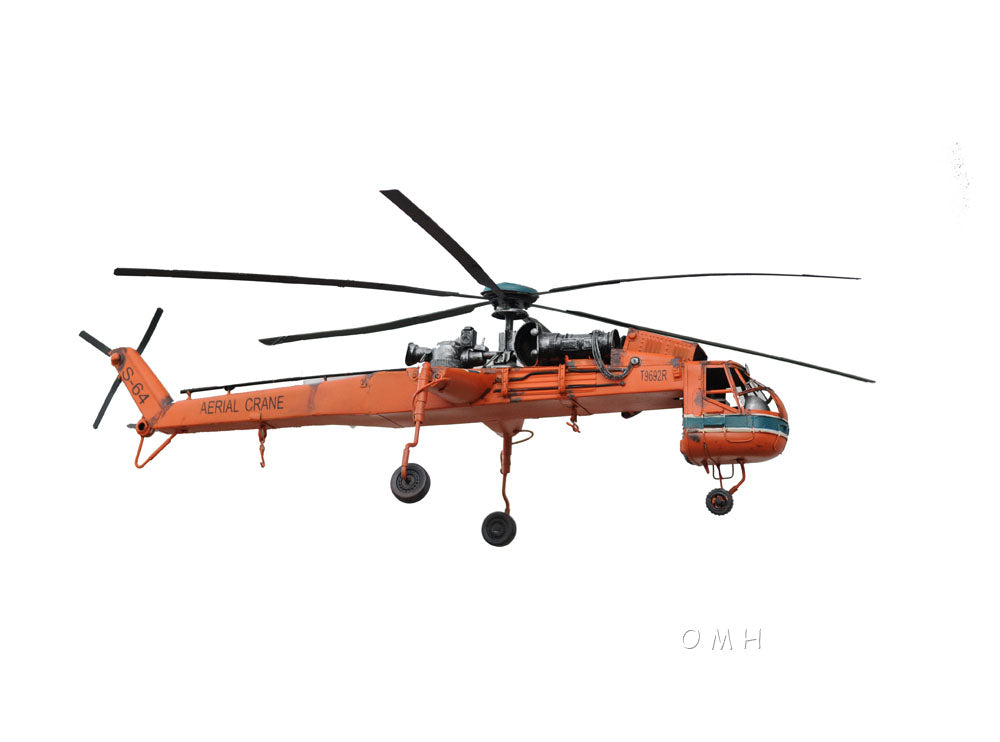 Aerial Crane Lifting Helicopter
