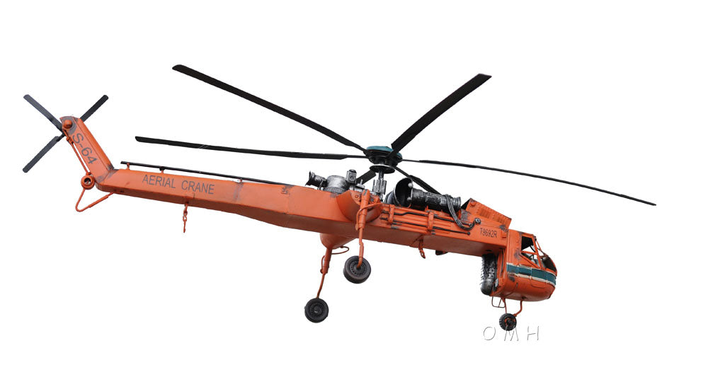 Aerial Crane Lifting Helicopter