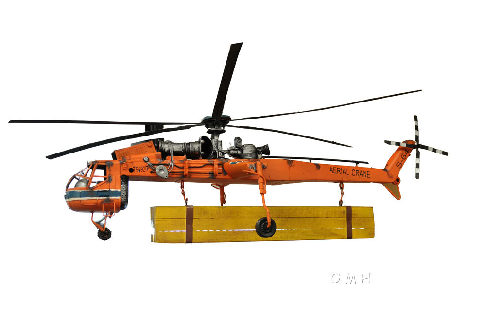 Aerial Crane Lifting Helicopter