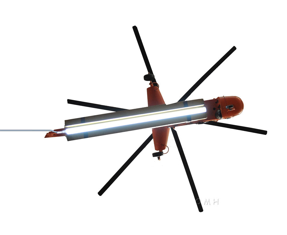 Aerial Crane Lifting Helicopter