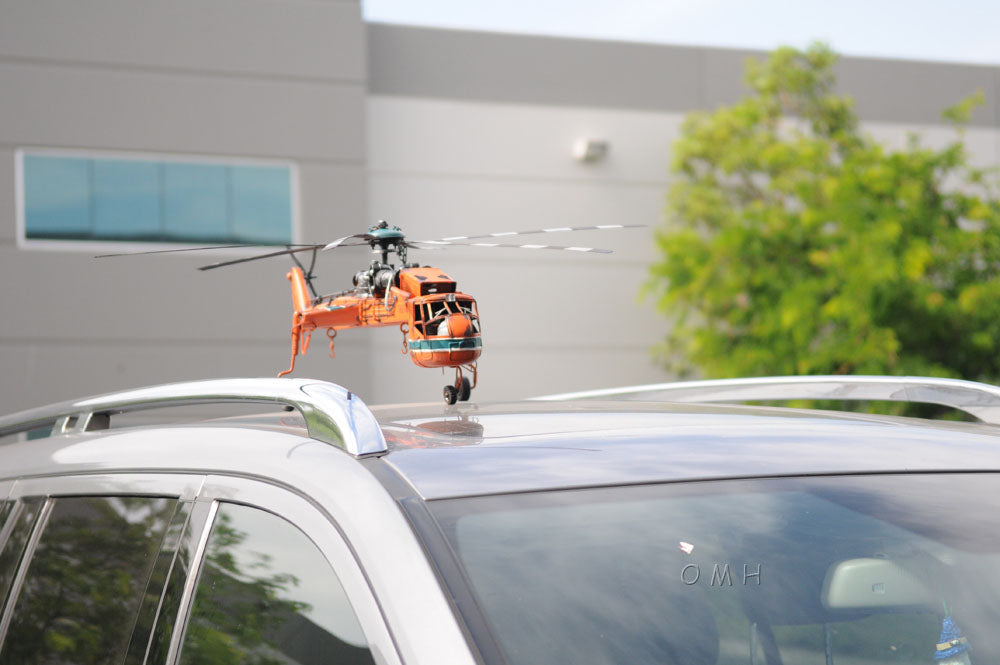 Aerial Crane Lifting Helicopter