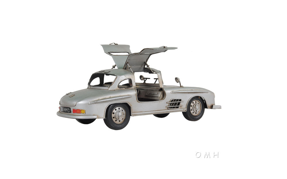 Mercedes Benz 300L Gullwing Silver Model
