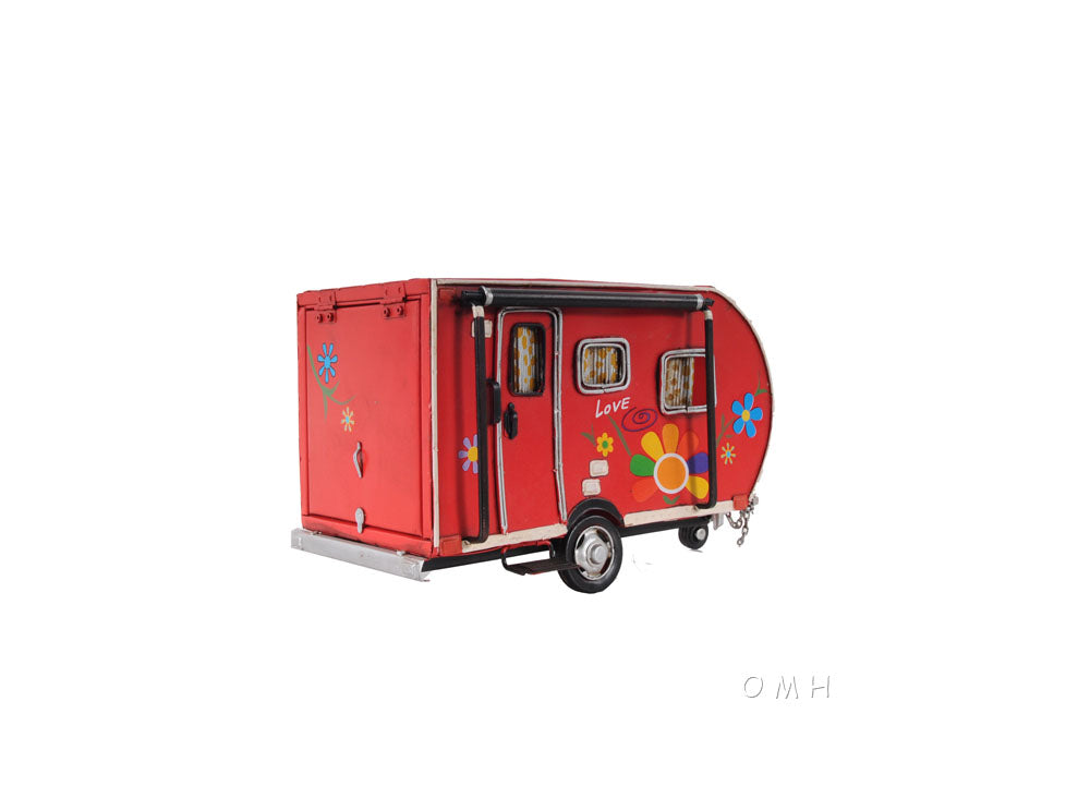 Red Trailer Tissue Holder