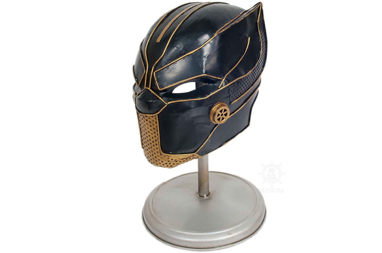 Black Panther Helmet Metal Handmade