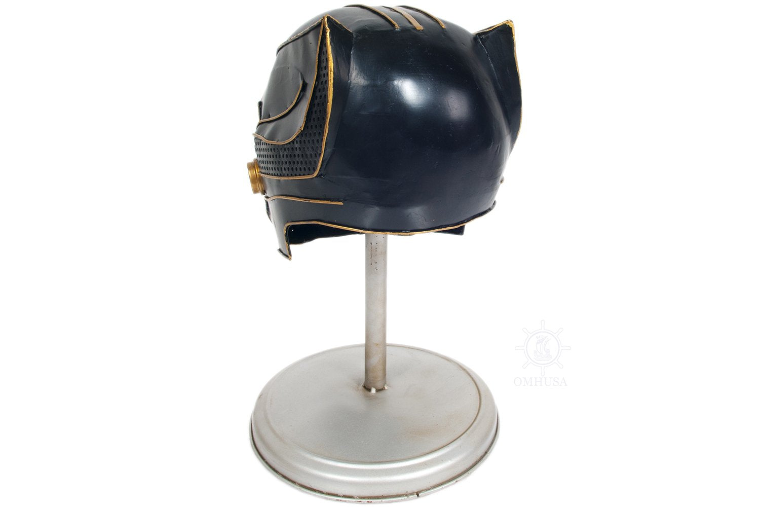 Black Panther Helmet Metal Handmade