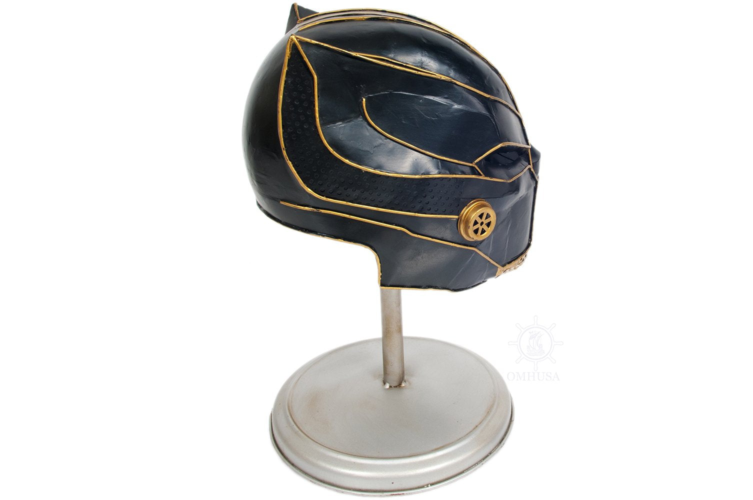 Black Panther Helmet Metal Handmade