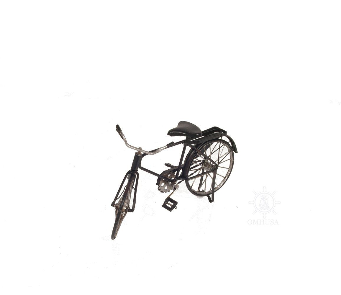 Vintage Safety Black Bicycle Metal Handmade