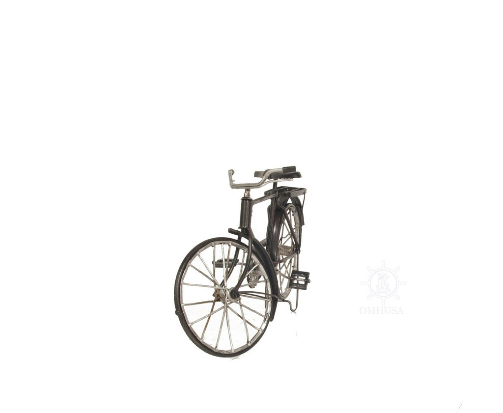 Vintage Safety Black Bicycle Metal Handmade