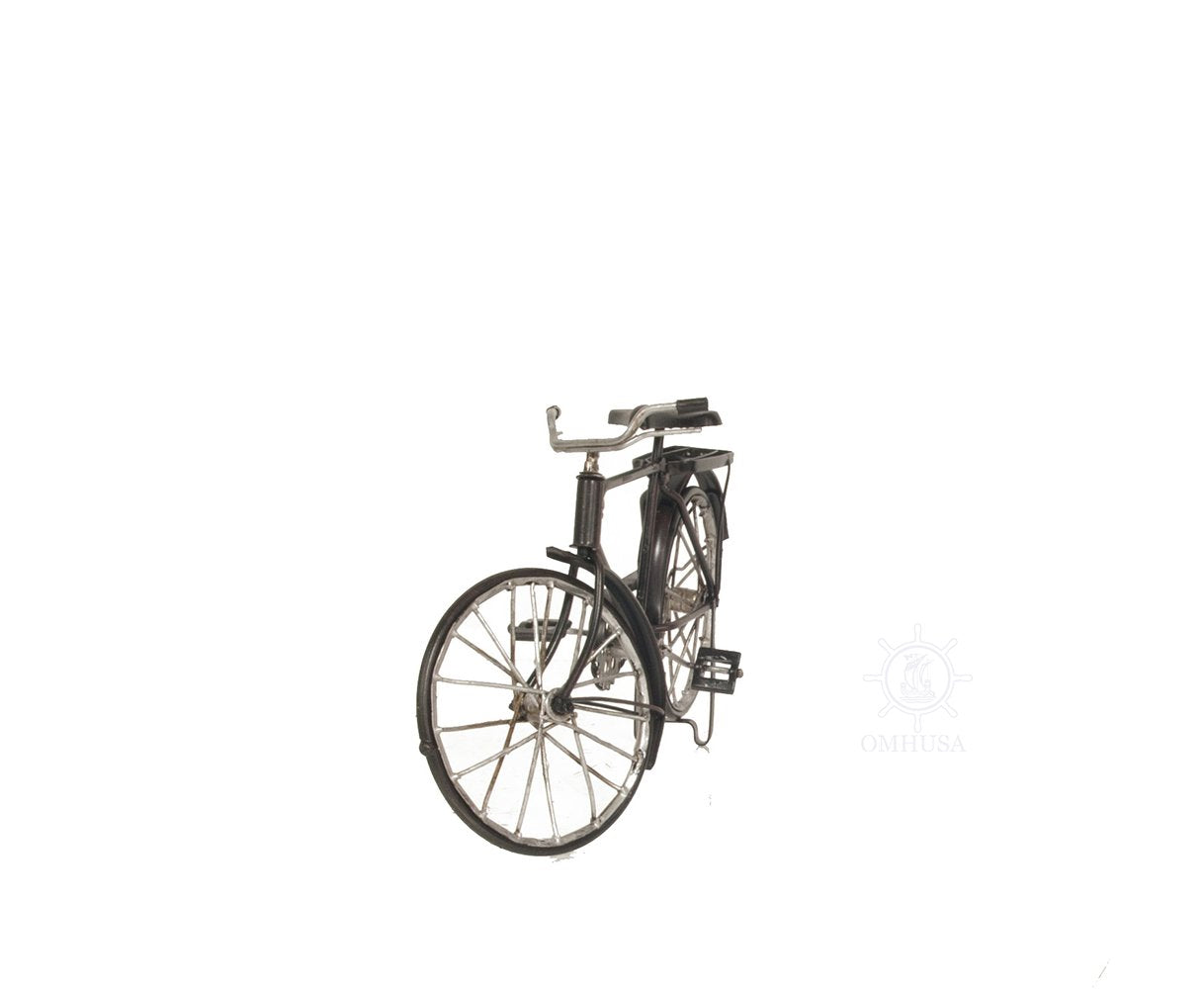Vintage Safety Black Bicycle Metal Handmade