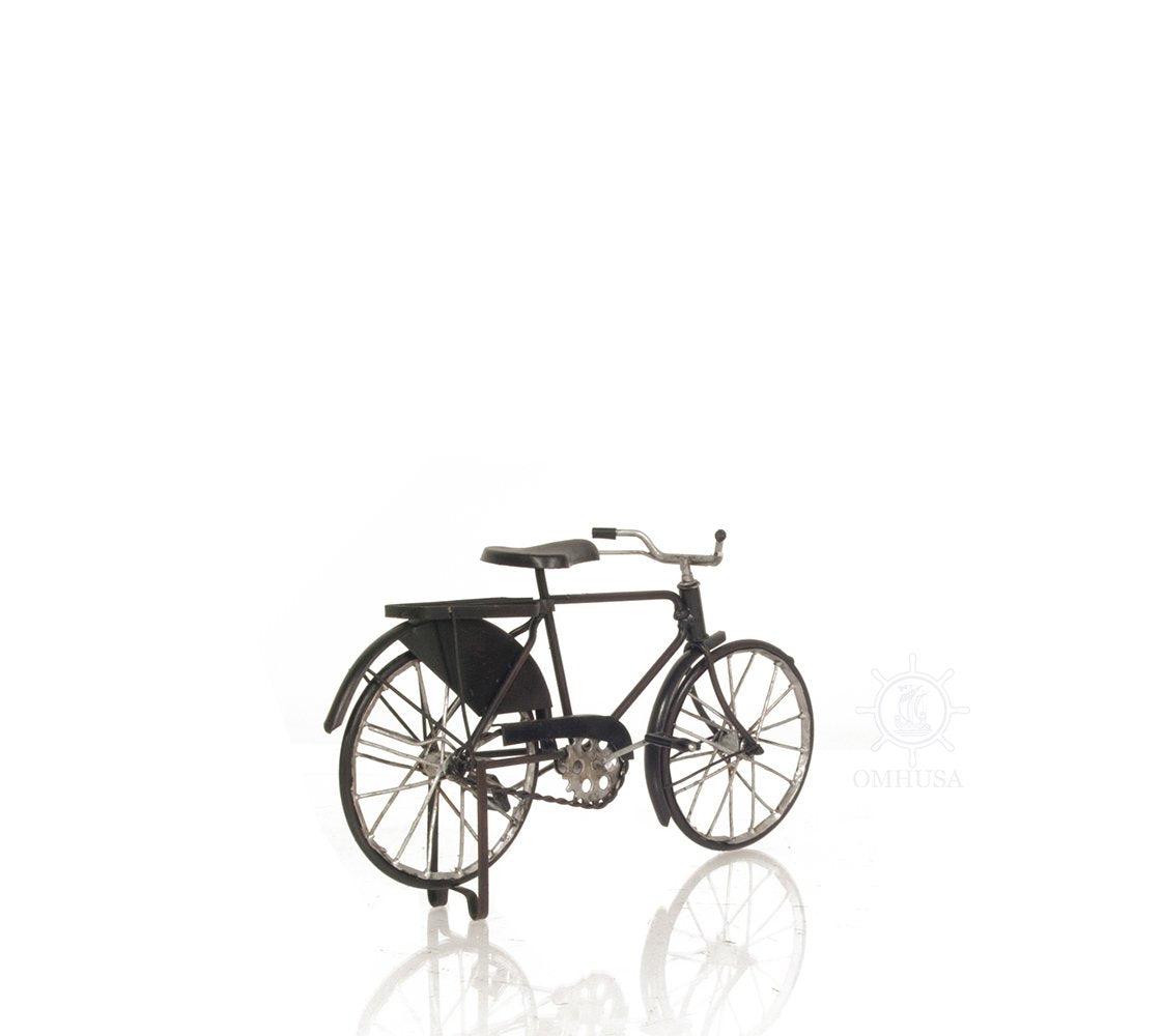 Vintage Safety Black Bicycle Metal Handmade