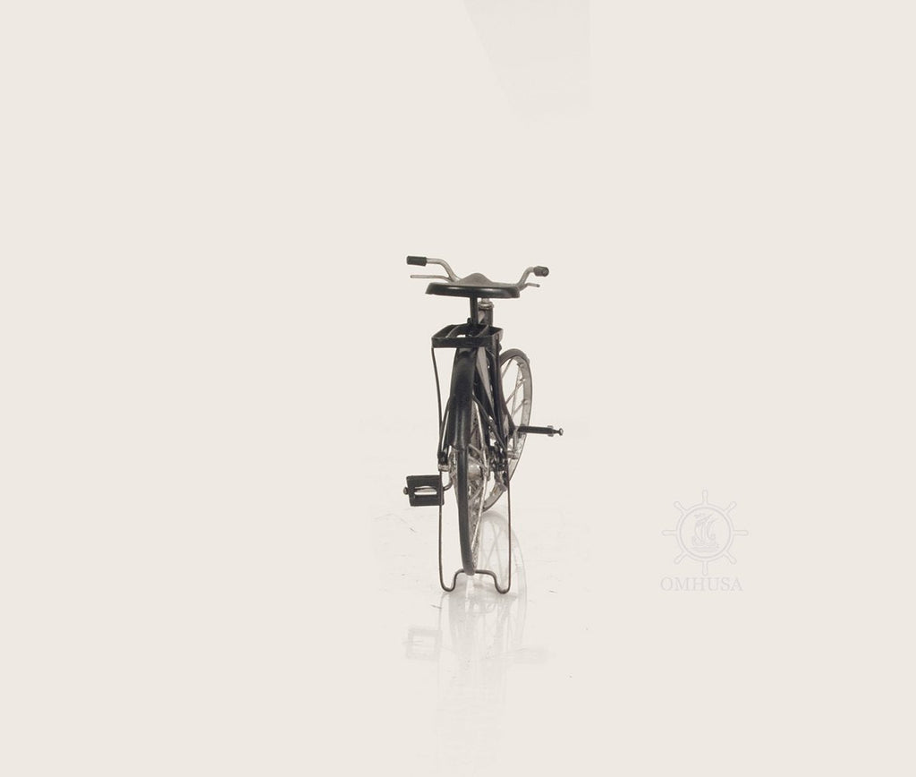 Vintage Safety Black Bicycle Metal Handmade