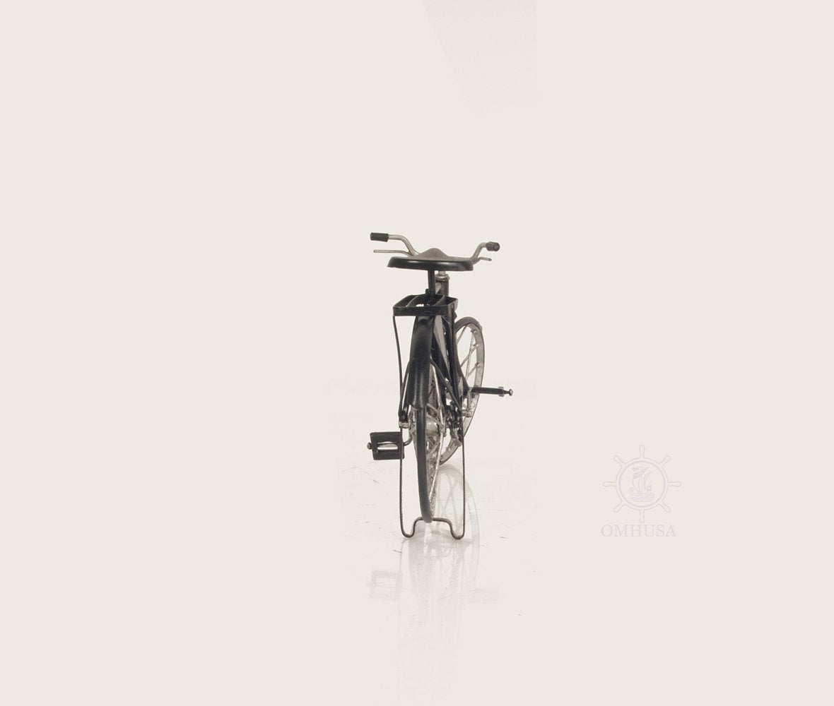 Vintage Safety Black Bicycle Metal Handmade