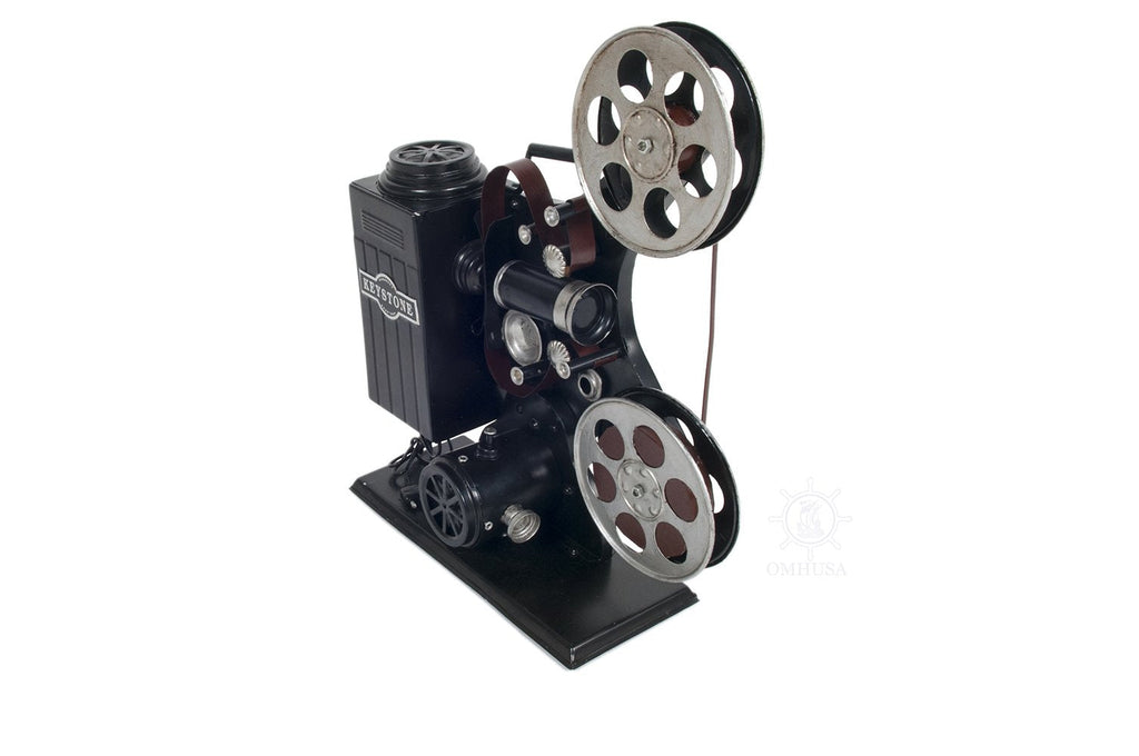 1930s Keystone 8mm Film Projector Model R-8 Metal