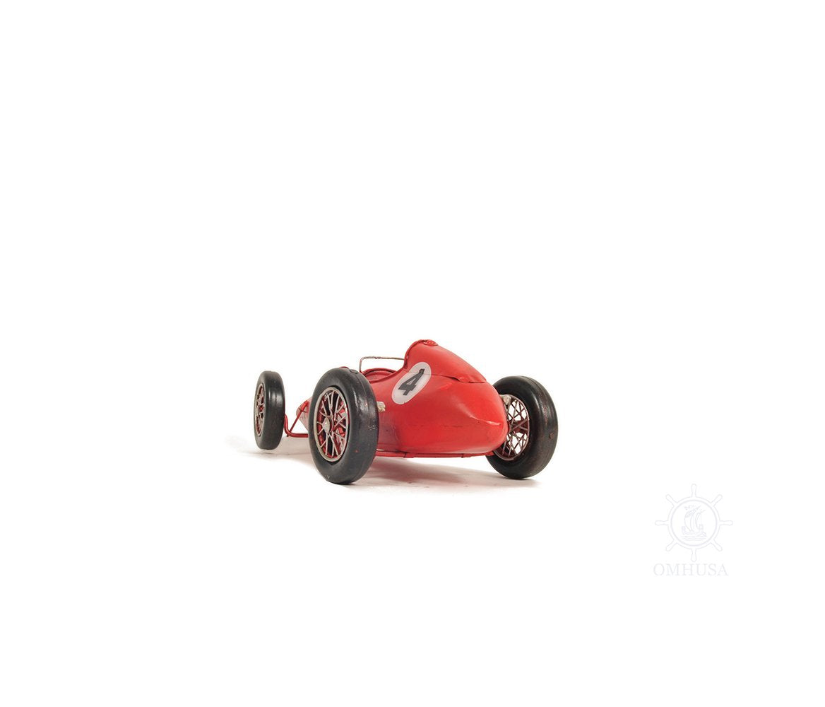 1958 Ferrari 246 F1 Model Red Metal Handmade