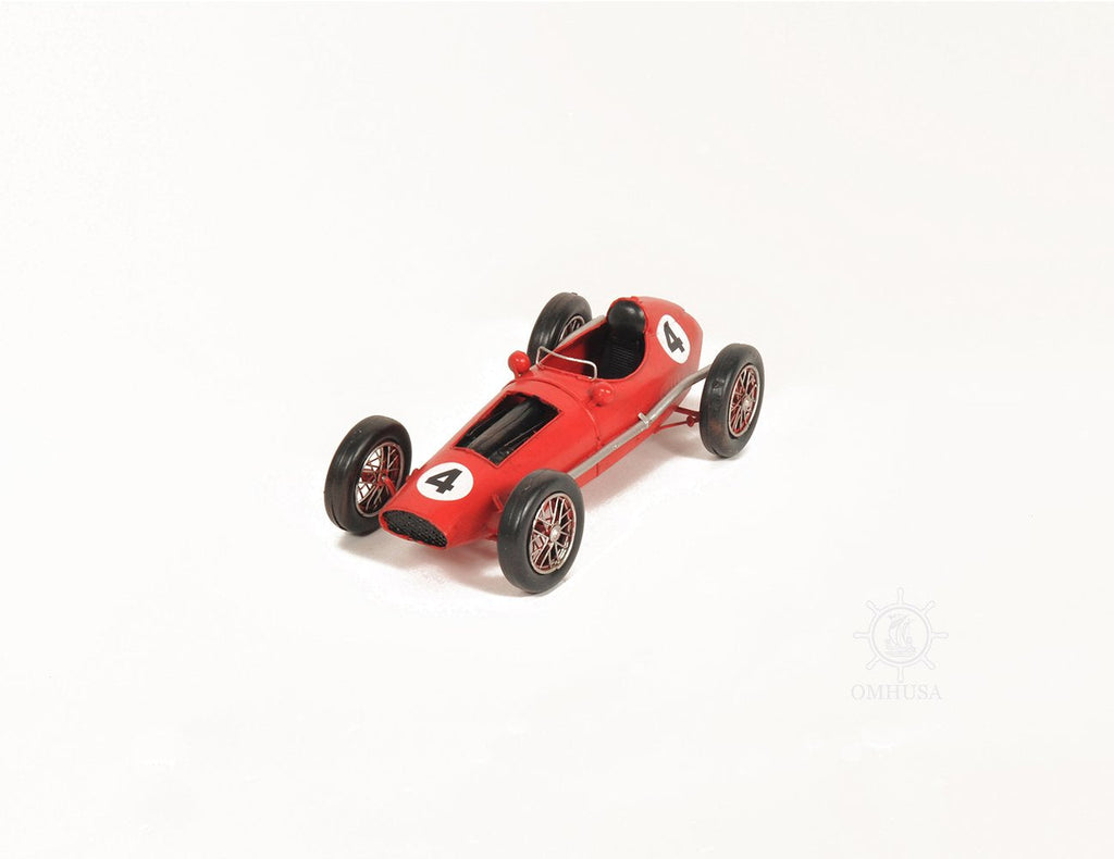 1958 Ferrari 246 F1 Model Red Metal Handmade