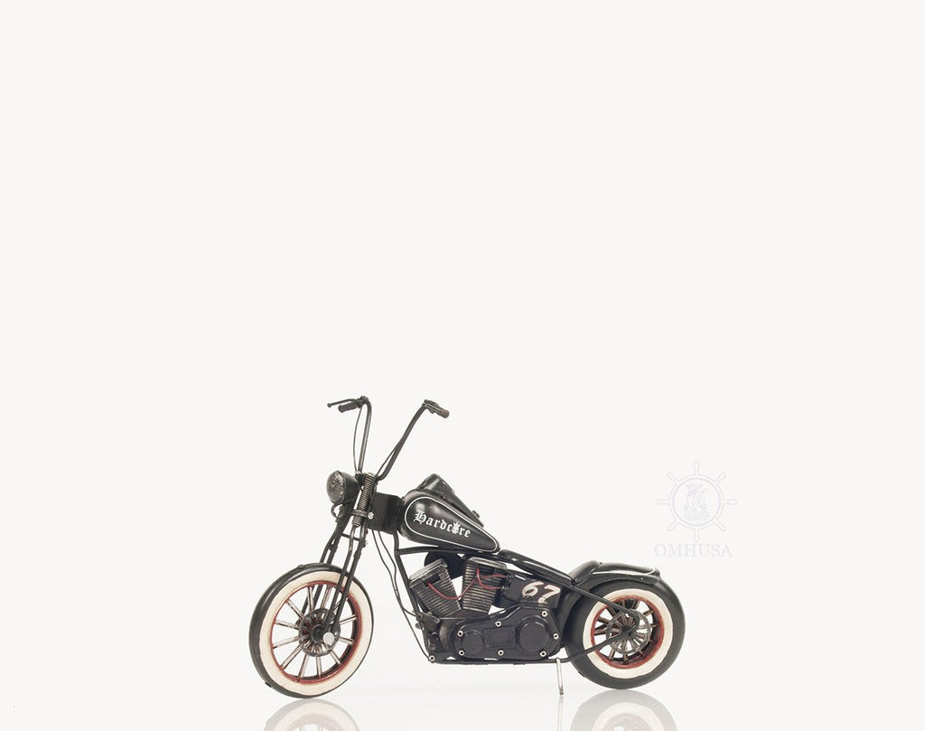 Hardcore 67 Chopper Motorcycle Metal Handmade