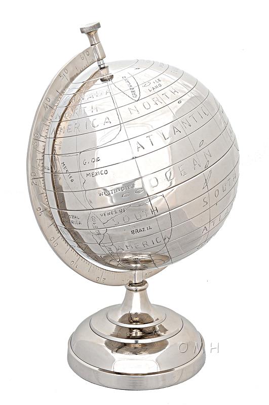Alum Globe 13 Inches