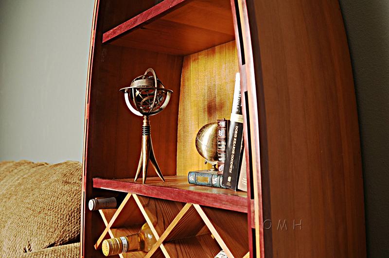 Brass Armillary On Horn Stand