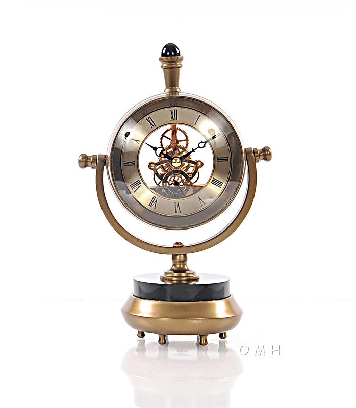 Brass Table Clock