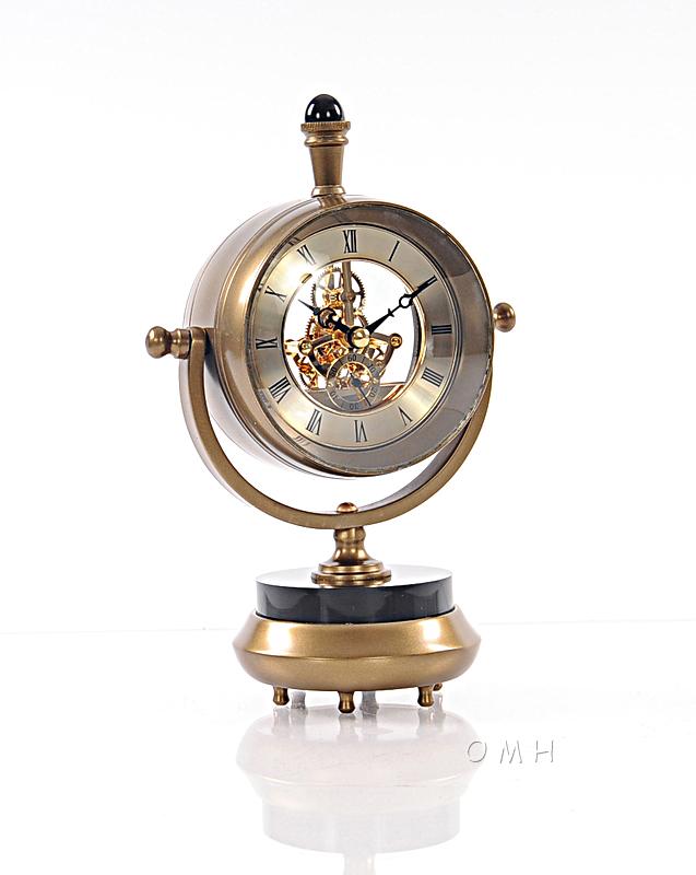 Brass Table Clock