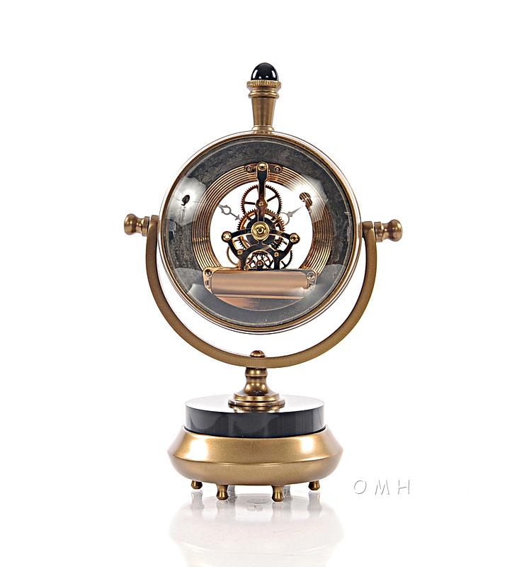 Brass Table Clock
