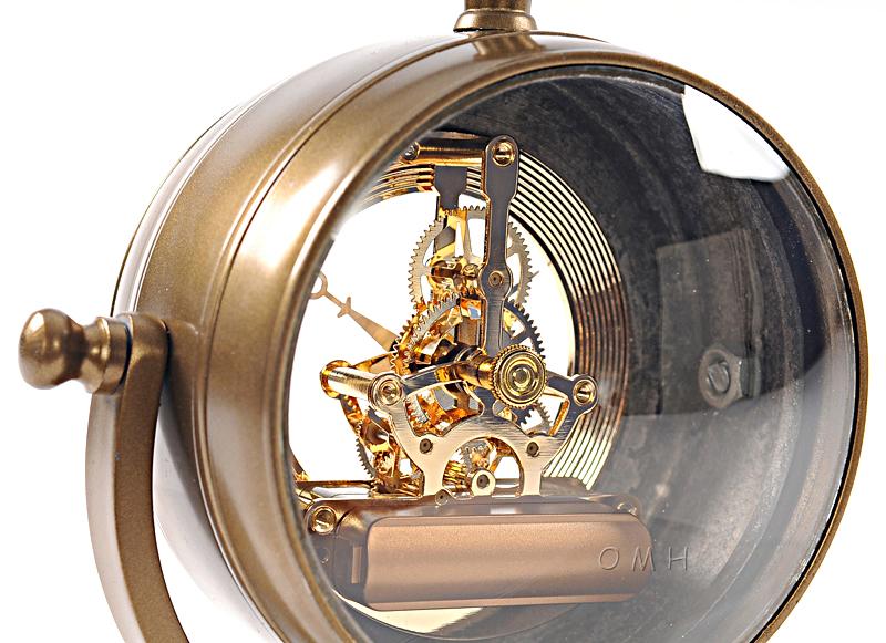 Brass Table Clock