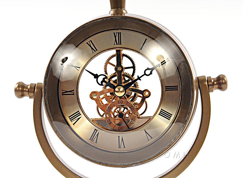 Brass Table Clock