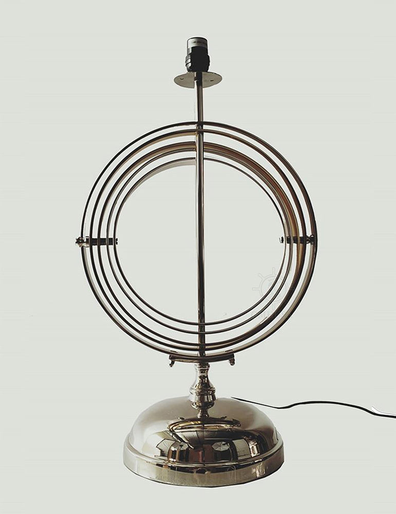 Aluminum Armillary Table Lamp