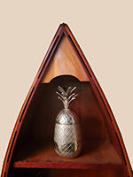 Aluminium Pineapple Storage Decor