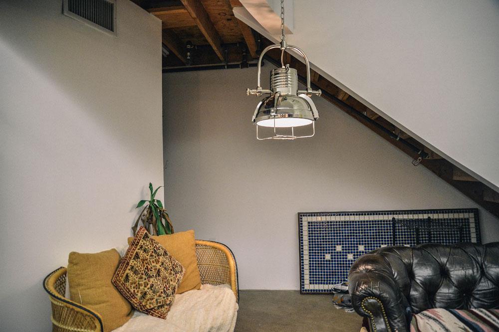 Large Steel Pendant Lamp