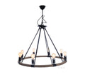 Rope Pendant Lamp - 8 Bulbs