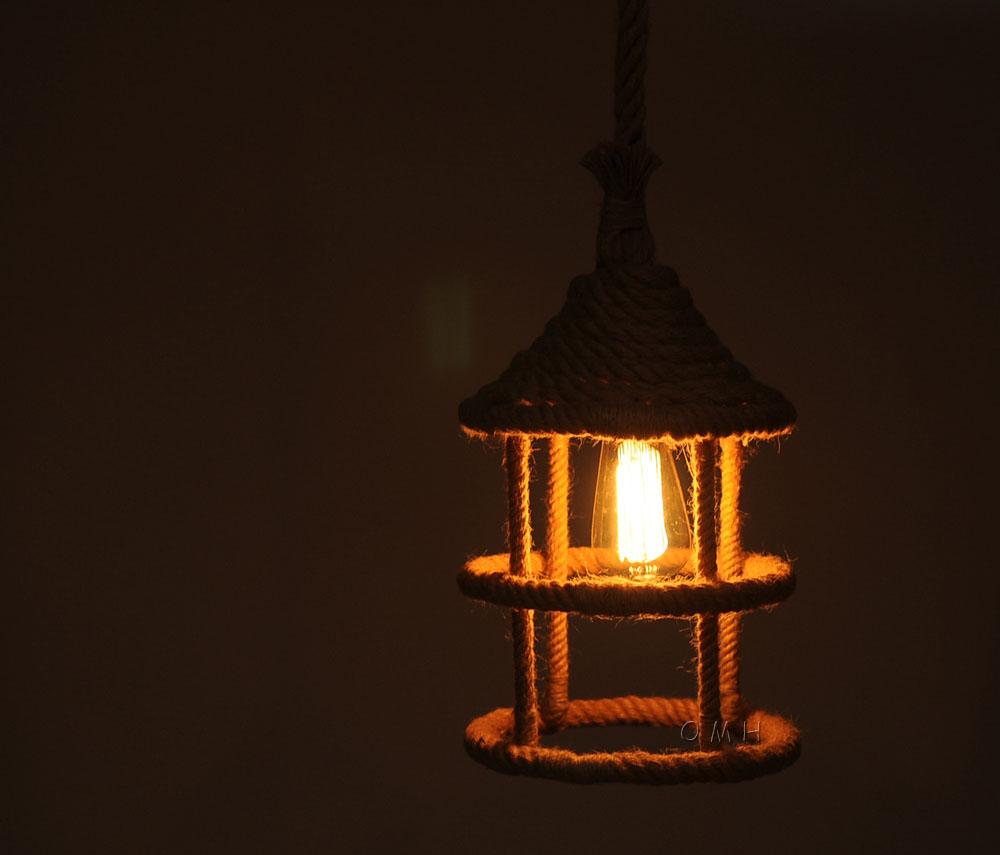 Rope Pendant Lamp