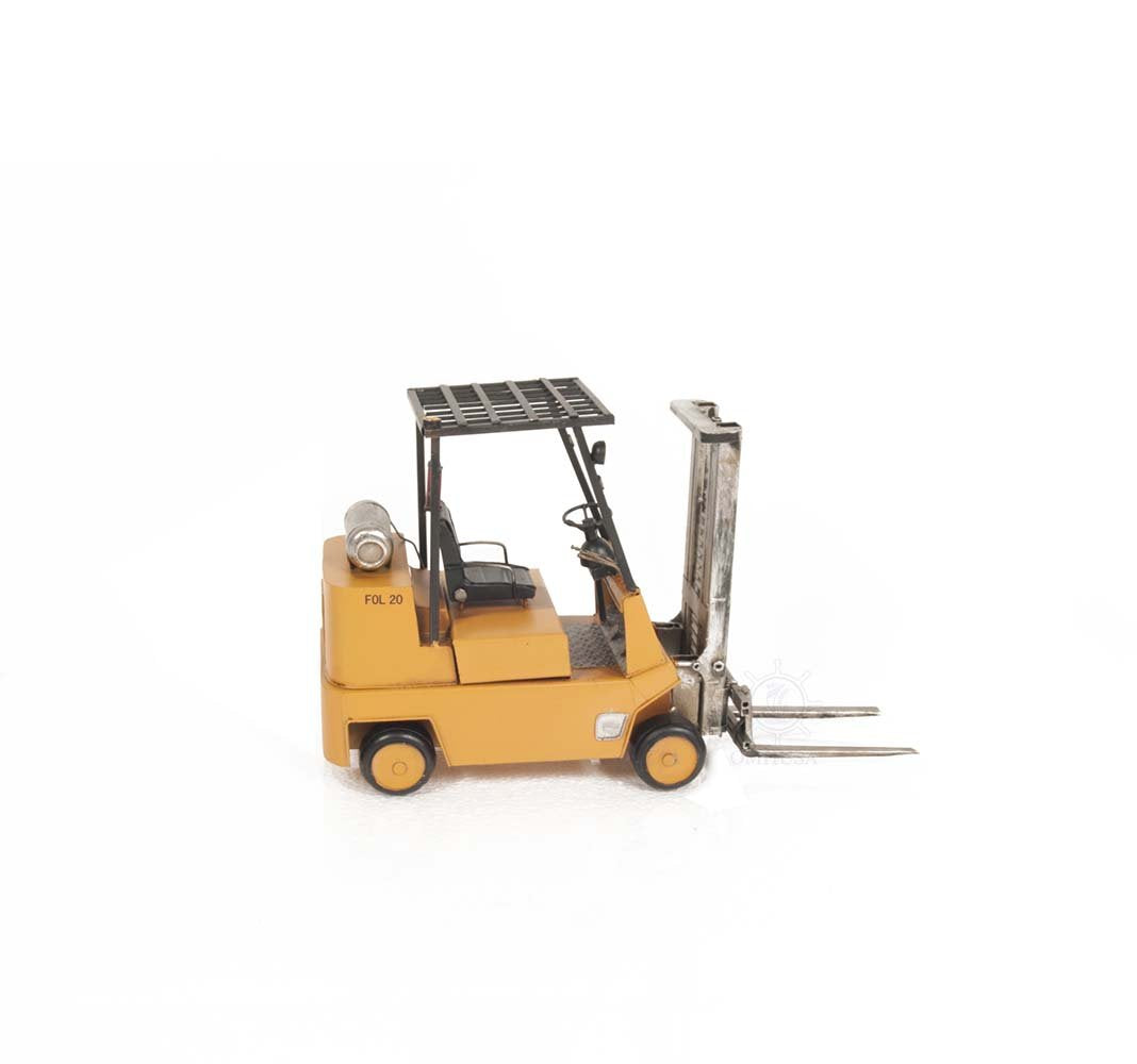 Handmade Tin Propane Forklift Metal