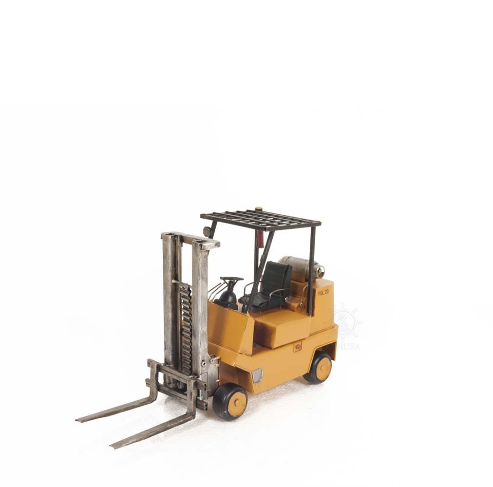 Handmade Tin Propane Forklift Metal