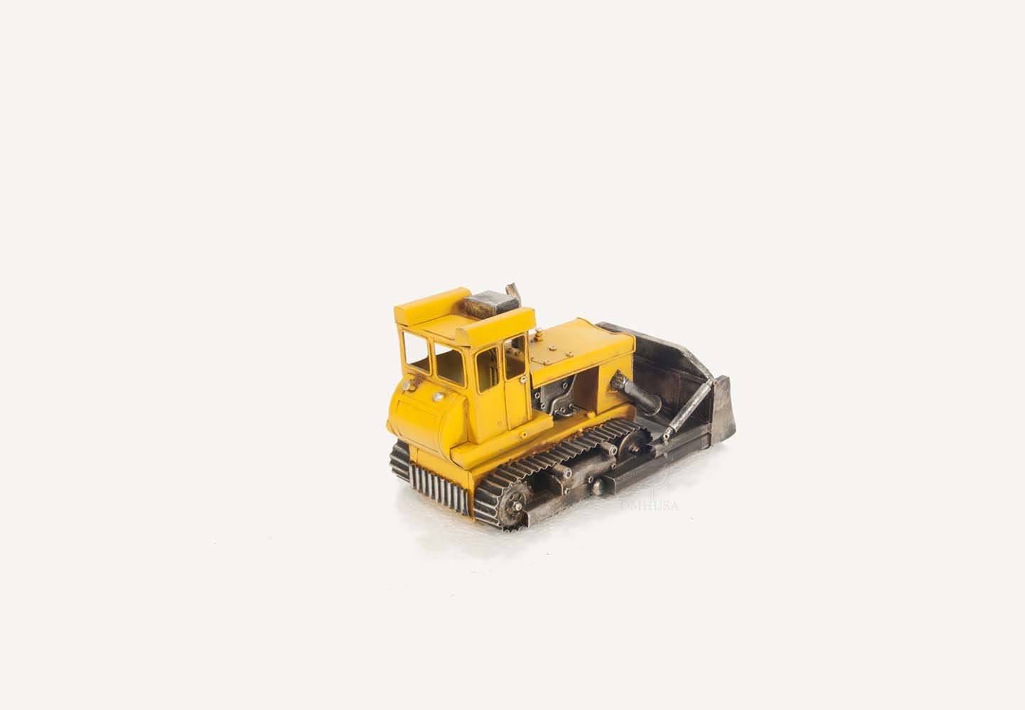 Metal Handmade Tin Bulldozer